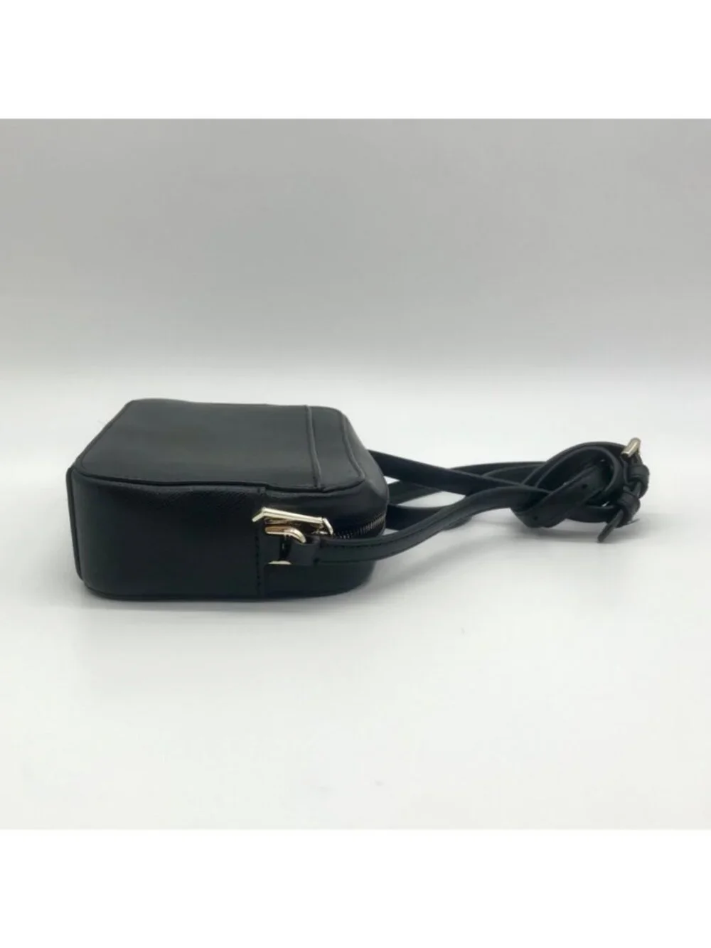 Kate Spade Black Saffiano Leather Mini Camera Bag